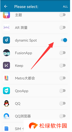 dynamicSpot怎么设置